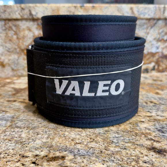 VALEO Other - Valeo Weightlifting Belt Adjustable Nylon Gym Back Support Black Size XL